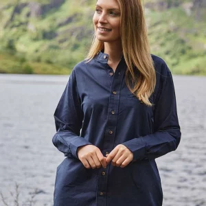 Chemise légère en lin femme