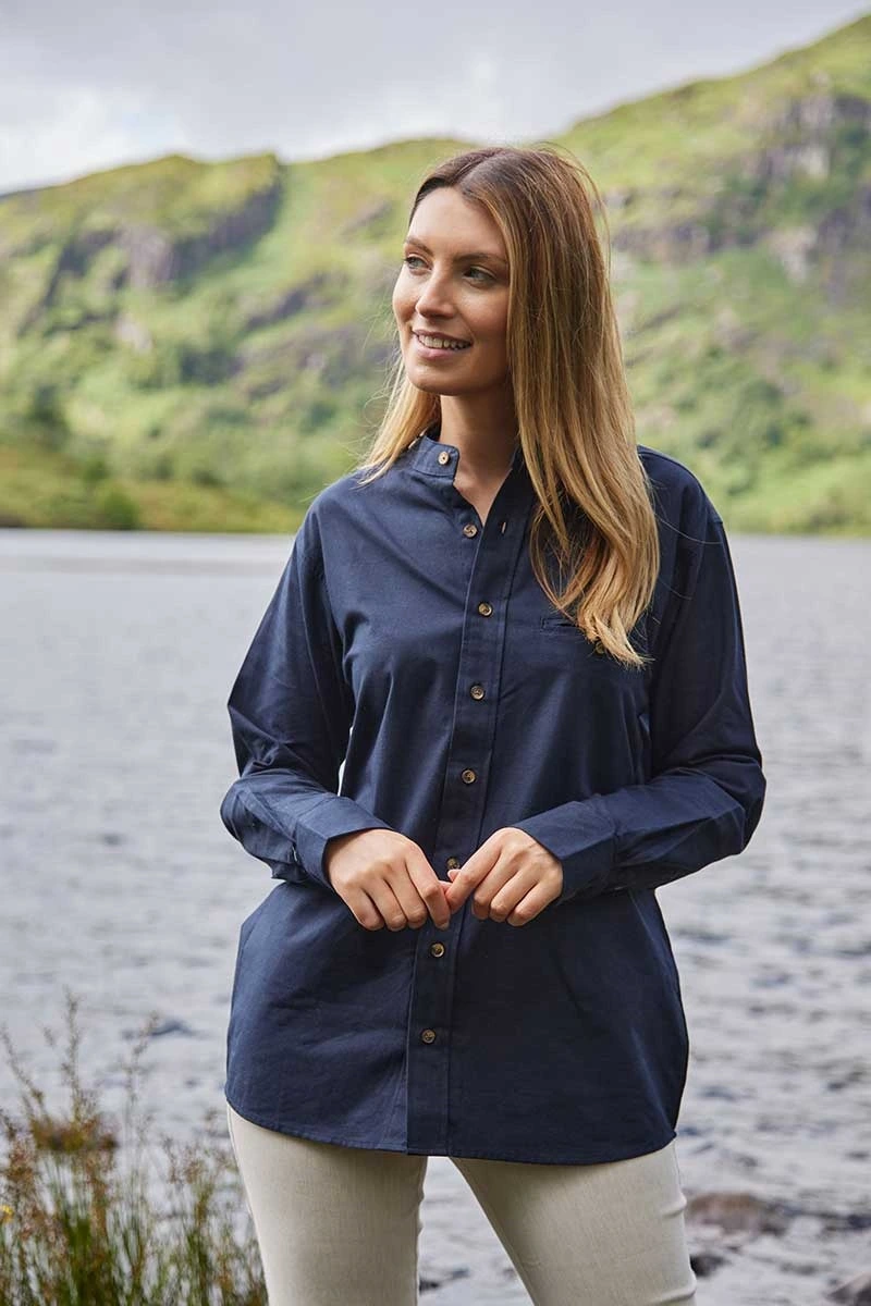 Chemise légère en lin femme