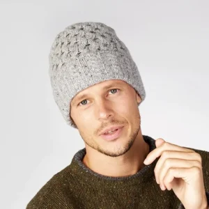 Bonnet laine gris