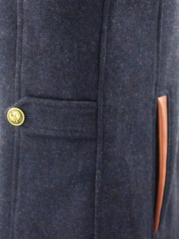 Veste en tweed irlandais Susan pocket