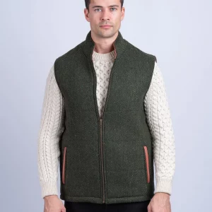 Veste en tweed irlandais Sullivan front