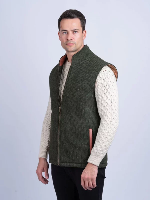 Veste en tweed irlandais Sullivan side