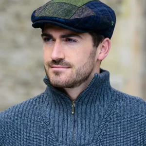 Casquette irlandaise patchwork ext