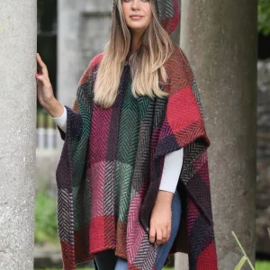 Cape en laine Sarah Mulberry