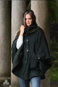 Cape en laine Tina Killybegs Hunter ext