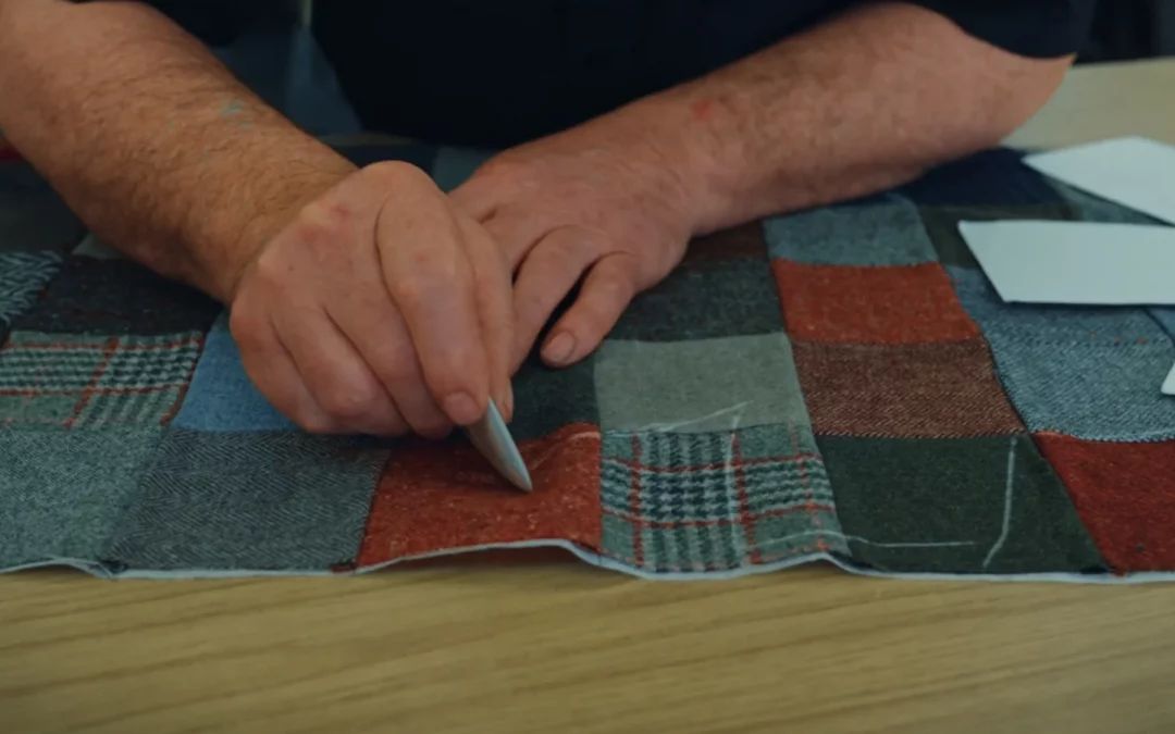 Tweed irlandais fabrication artisanale