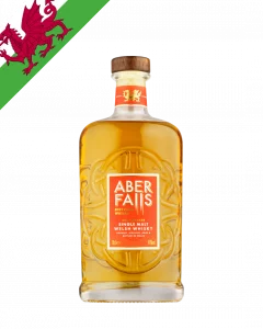 Whisky Pays de Galles Aber Falls single malt drapeaux