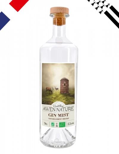 Gin artisanal français breton drapeaux