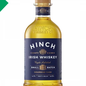 Whiskey irlandais Hinch Small Batch drapeaux